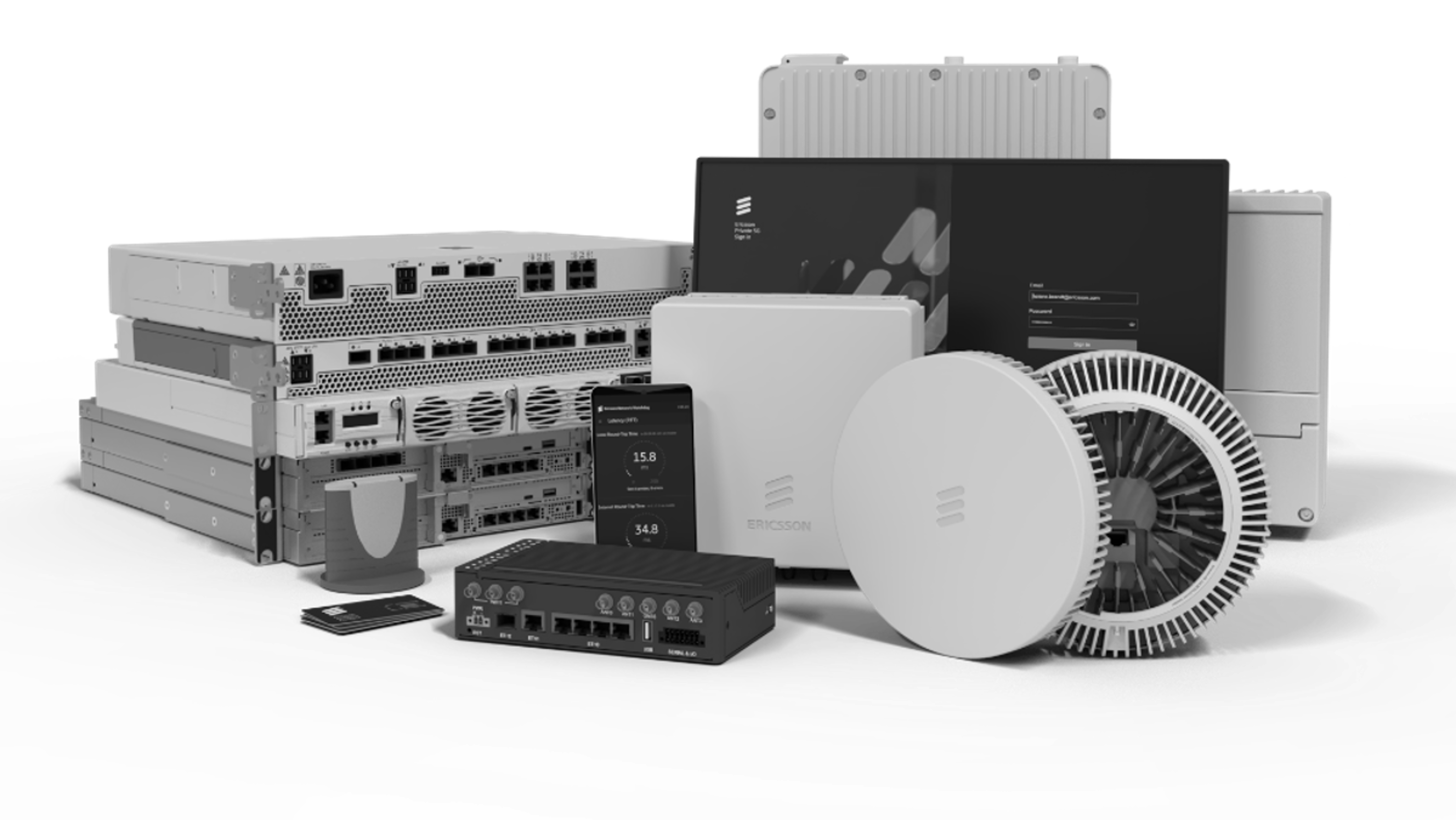 Private 5G equipment for industrial operations