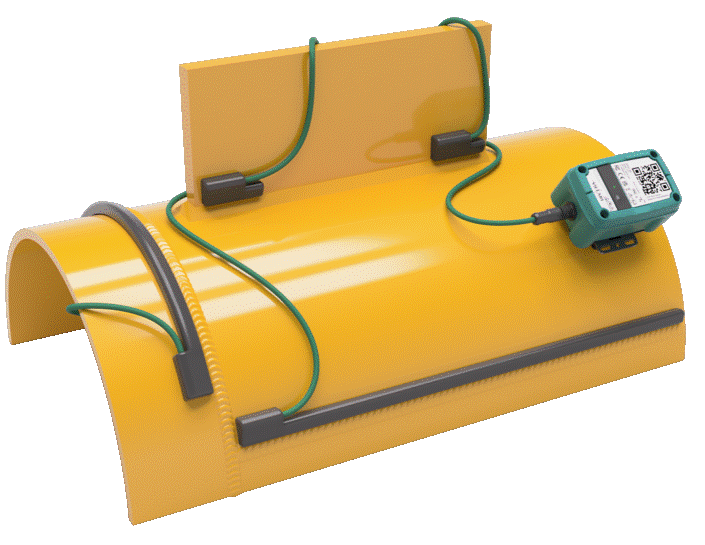 Magnetoelastic structural sensors installed on steel under load monitoring